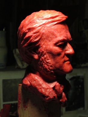 Modelo en cera del Premio Richard Wagner a partir de 2014.