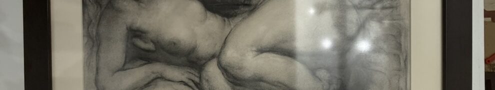 Joan Castejón: sale hoy a la venta un dibujo erótico original de desnudo femenino en Alicante